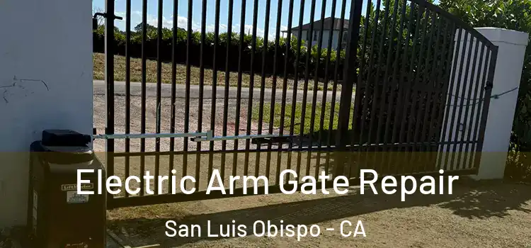 Electric Arm Gate Repair San Luis Obispo - CA