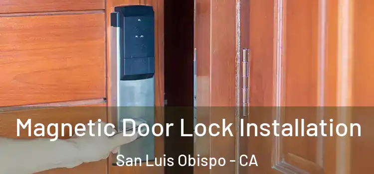  Magnetic Door Lock Installation San Luis Obispo - CA